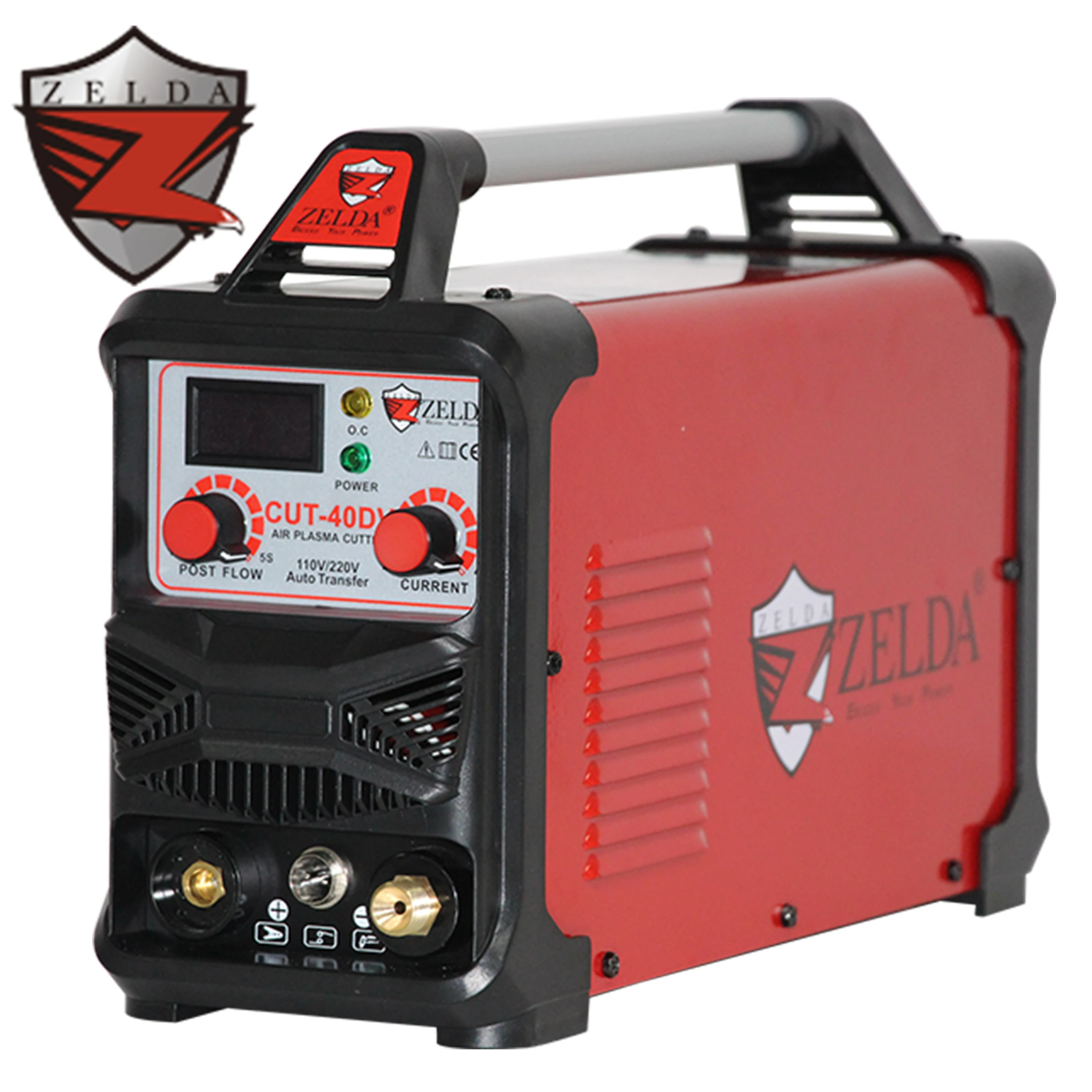 Zelda Plasma Cutter CUT40 110v 220V Inverter Air Plasma Cutting Machine Max Cutting 10mm Steel Ideal For Thin Steel Cutting