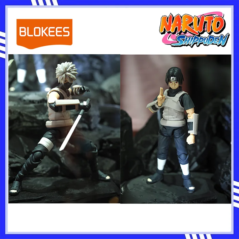 New Blokees Champion Class Naruto ANBU Kakashi & Itachi Model Kit