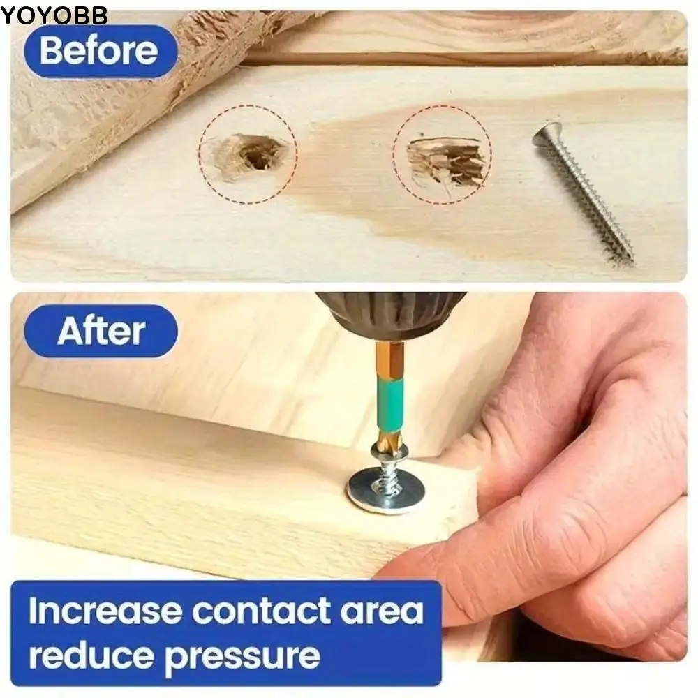 

304 Stainless Steel Stainless Steel Flat Washers 580pcs Set Aluminum Material Flat Washer Set 9 Size Assortment