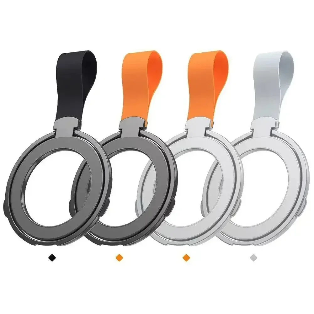 حامل مغناطيسي قوي للهاتف المحمول لمسند دوار MagSafe لهاتف iPhone 16 15 14 Xiaomi سطح المكتب مشبك حلقة حامل محمول