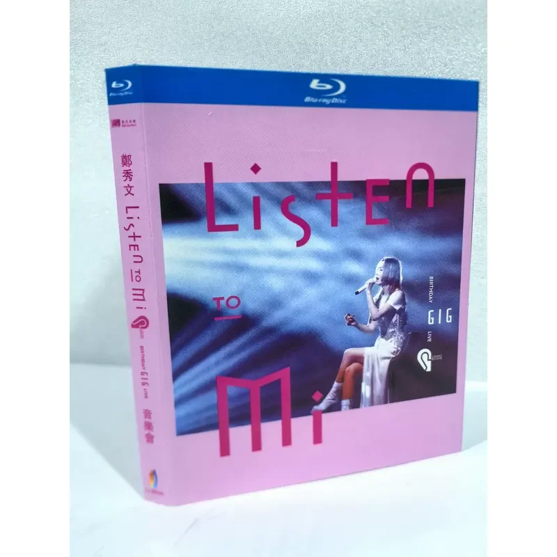 Blu-ray Disc Zheng Xiuwen Listen to Mi Birthday Concert Live Performance