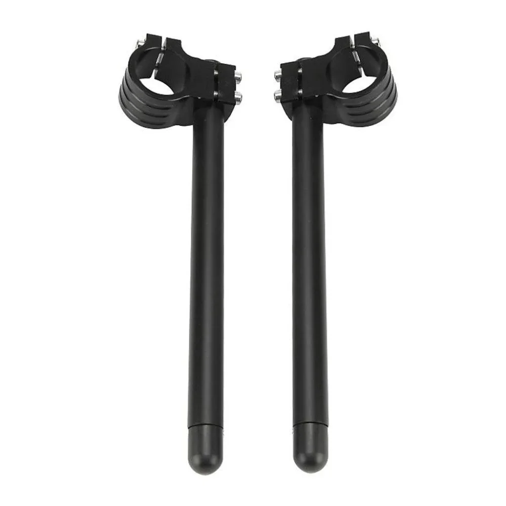 35mm/37mm/38mm/39mm/41mm/43mm/45mm/48mm/50mm/51mm Forks 2 x Handlebars Aluminum Motorcycle CNC Clip-ons Racing Grip Handlebar