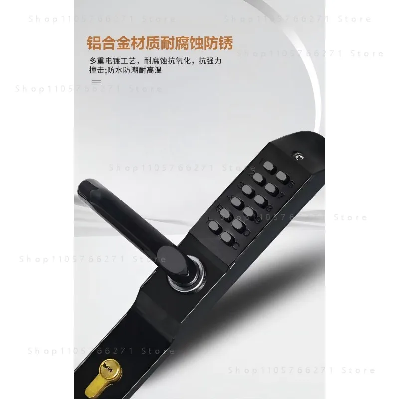 Outdoor Mechanical Combination Lock Waterproof for Iron Gate Fence Villa