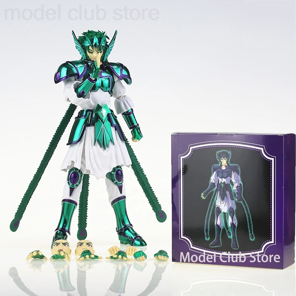 [In Stock] CS Model Saint Seiya Myth Cloth EX Pavo Shiva Silver Knights of the Zodiac Metal Armor Anime Action Figure Toys Gift