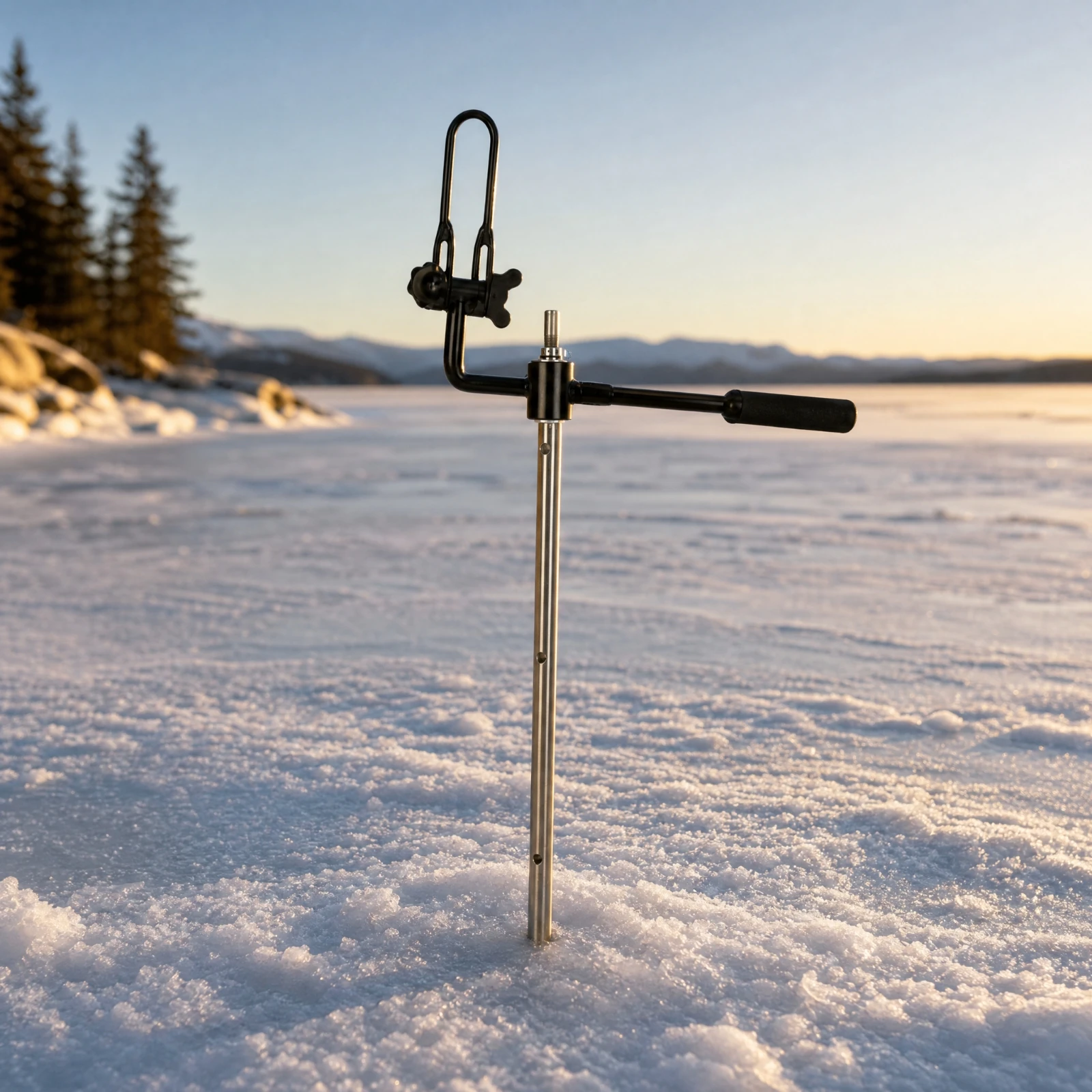 Steel Ice Auger Extension Rod - Fishing Rod Ice ulasan dan harga