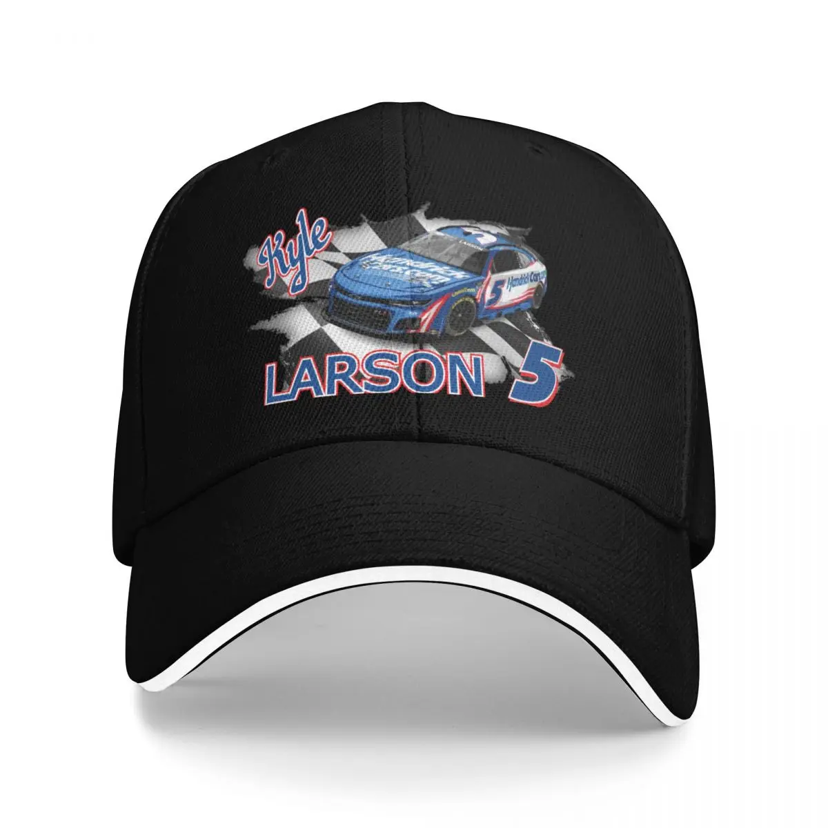 Kyle Larson - 2025 Hendrick Cars Scheme Baseball Cap Golf Wear Golf Hat Man Designer Hat Sports Cap Woman Men's