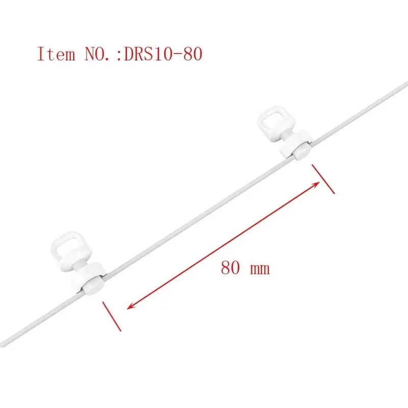 33 Years Manufacturer Supply Hot Sale Curtain Track Accessories Gliders Plastic Components for Blinds Shades