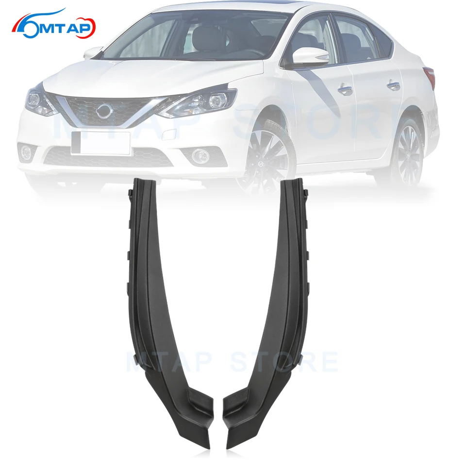 Windshield Wiper Water Deflector Plate Engine Hood Cowl Lid Bonnet Hinge Cover For Nissan Bluebird Sylphy Sentra B17 2012-2019