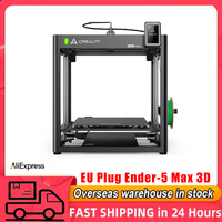 EU Creality Ender 5 Max 3D Printer 4.3 Inch Color Touch Screen 36-Point Automatic Leveling for 1.75mm Filaments Hyper PLA/PL