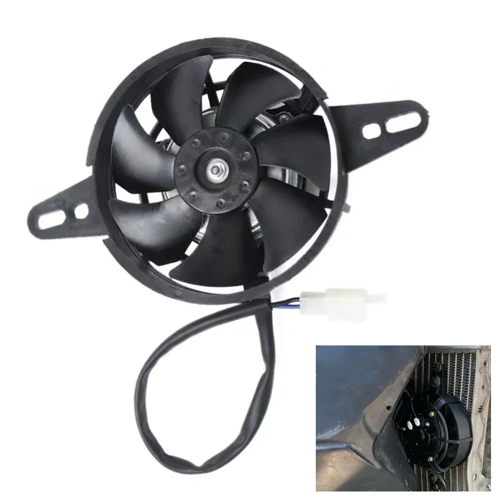 

12V Motorcycle Cooling fan Oil Cooler Engine Electric Radiator For Honda Yamaha Suzuki KTM Kawasaki ATV Motocross Accessories