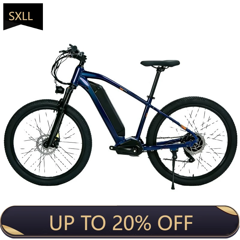 

SXLL Electric mountain bike, central mid-drive, 36v lithium battery, aluminum alloy frame, 7-speed transmission - smart motor