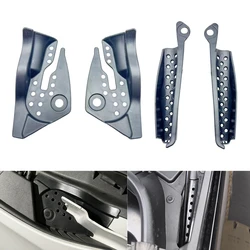 1 Set Rain Gutter Covers For Volvo XC60 2018-2025 Anti-leaf Debris Blocking Wiper Drain Retrofit Hood-drain Hole Accessories
