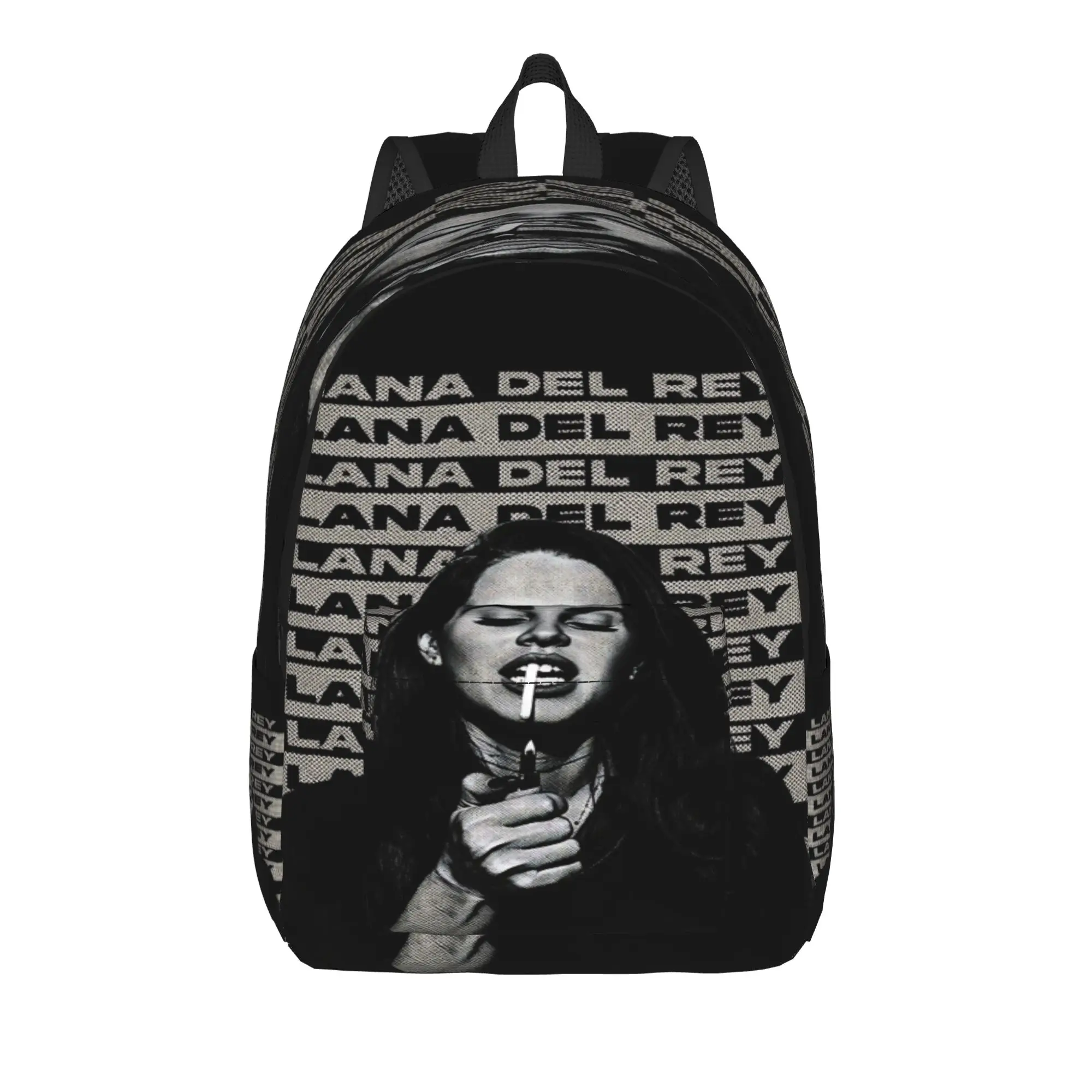 Lana Del Rey Singer Lizzy Grant  Backpack  Outdoor Backpacks Boy Girl Kawaii High School Bags Designer Soft Rucksack