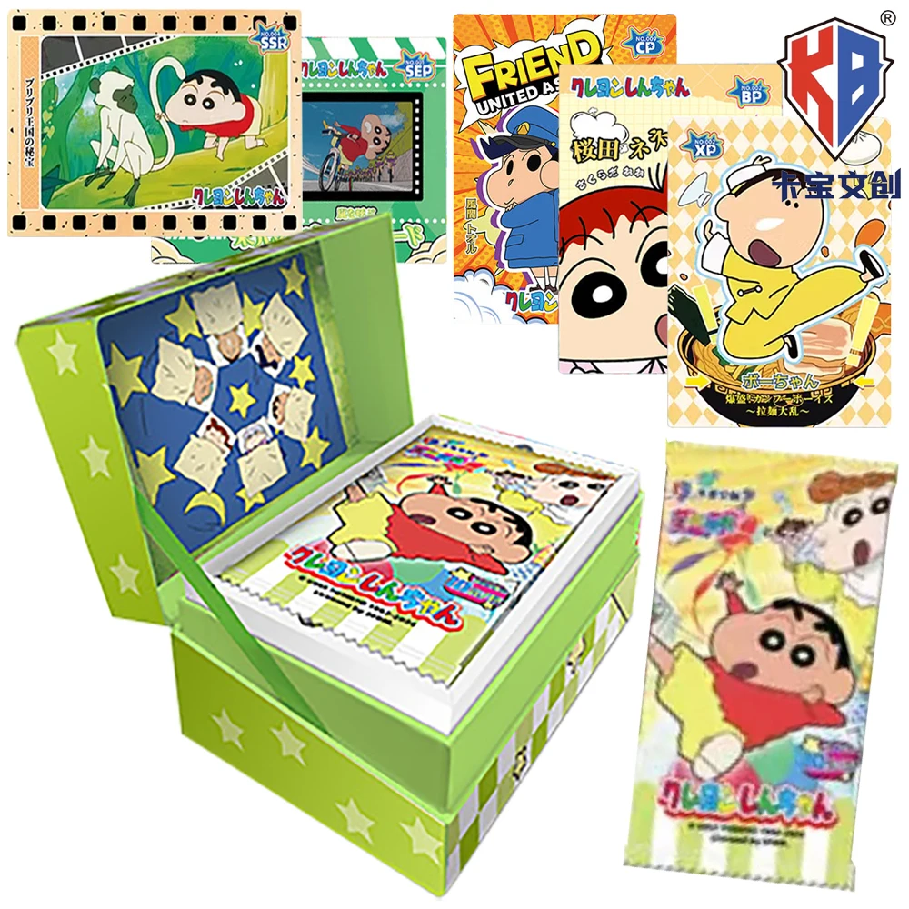 

Genuine KABAO Crayon Shin-chan Fans Like Animation Exquisite Cartoon Character Card HD Movie Battle Series Collection Card Gift