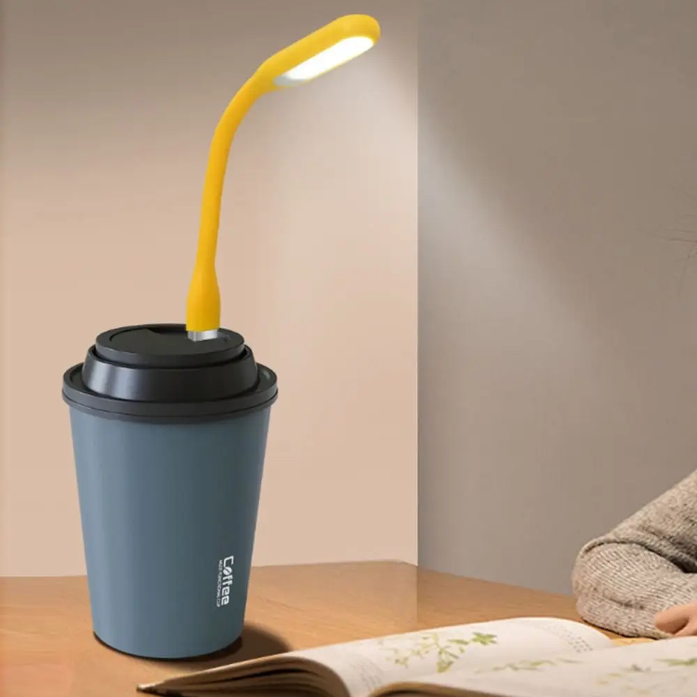 7 in 1 Children's Stationery Set Portable Coffee Cup Shape Learning Storage Cup Stapler Eraser