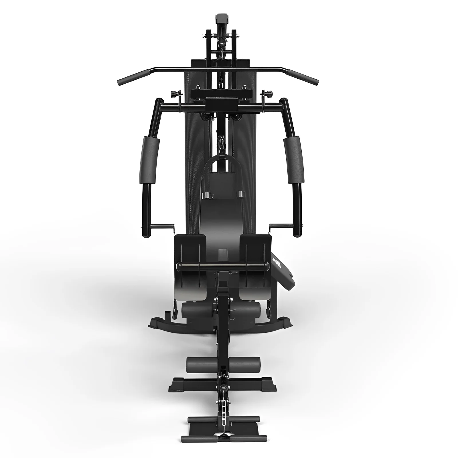 Station de gymnastique à domicile multifonctionnelle, machine d'exercice de musculation et de fitness