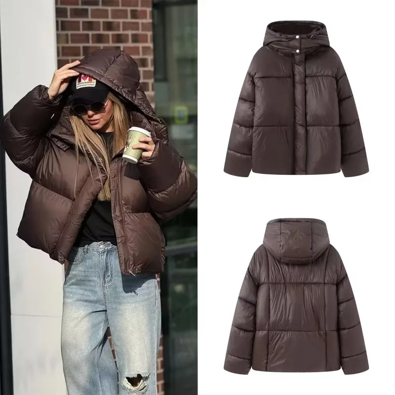 

Winter New Women's Cotton Clothes Short Hooded Loose Bread Clothes Clothes Jaqueta Feminina Inverno Jaqueta Feminina