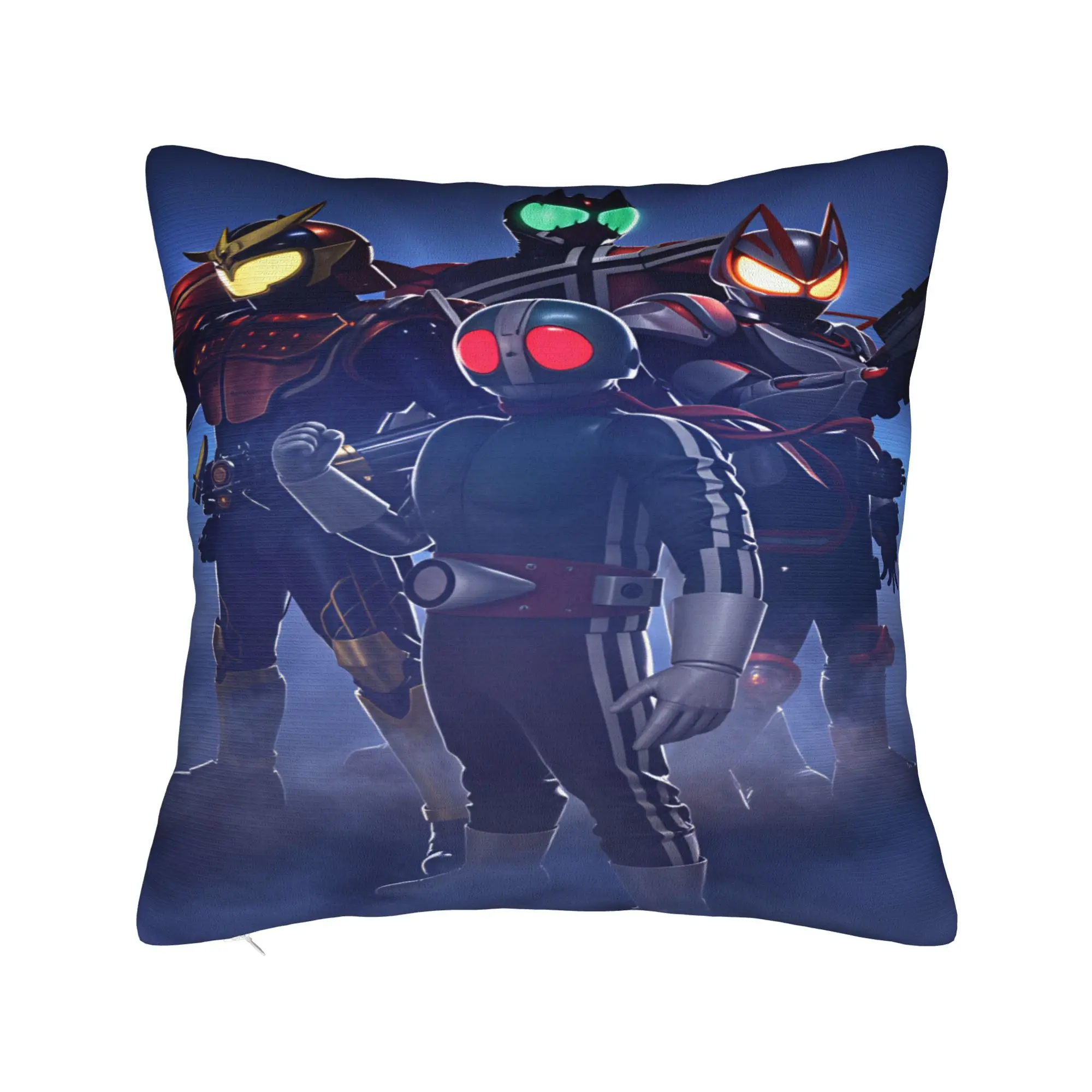 Kamen Riders Pillow Case  Soft Pillow Cover Fashion Pillowcases For Living Room Bed Chair