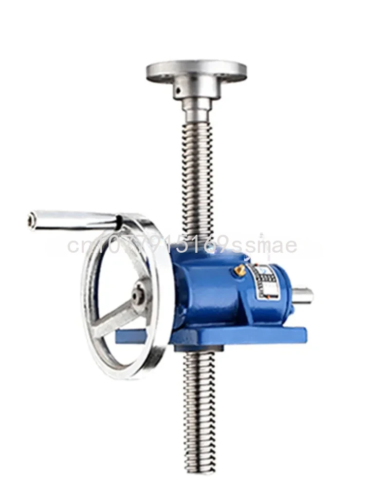 

SWL Fixed Lift Platform Electric Lift Screw Rod Hand Spiral Small Screw Elevator Linkage Worm Gear