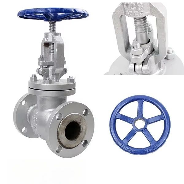 Cast Steel Globe Valve With Flange Steam And Air Control OEM Customizable