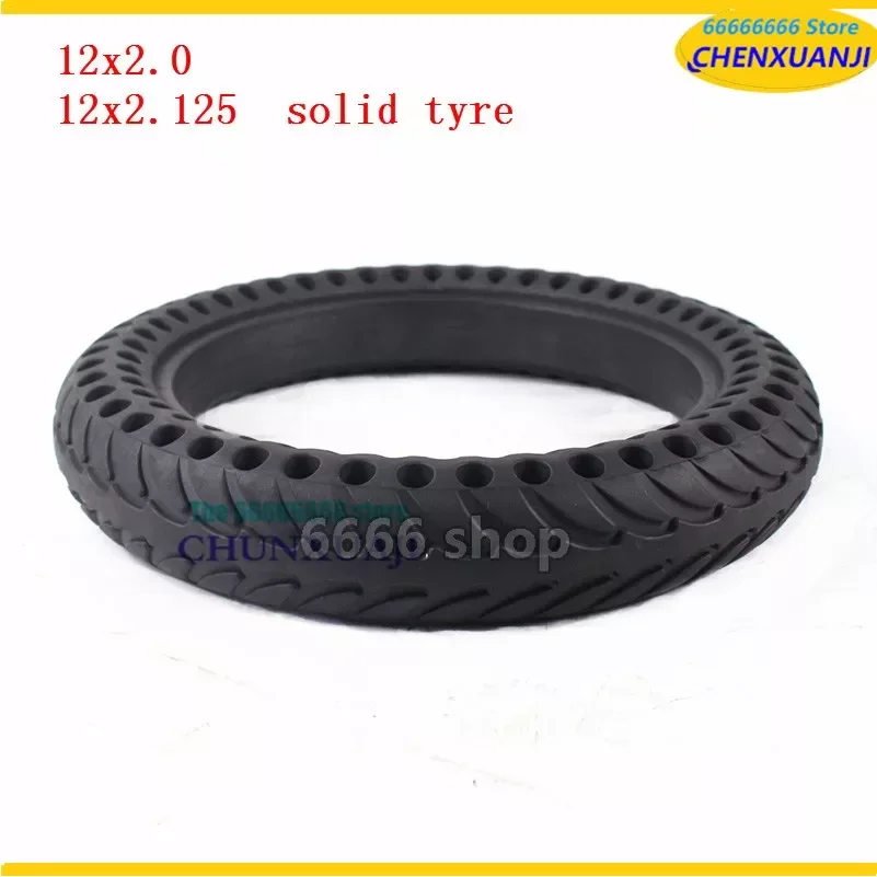 Good Quality 12x2.125 Solid Tire 12x2.0 Inch Tyre for 12