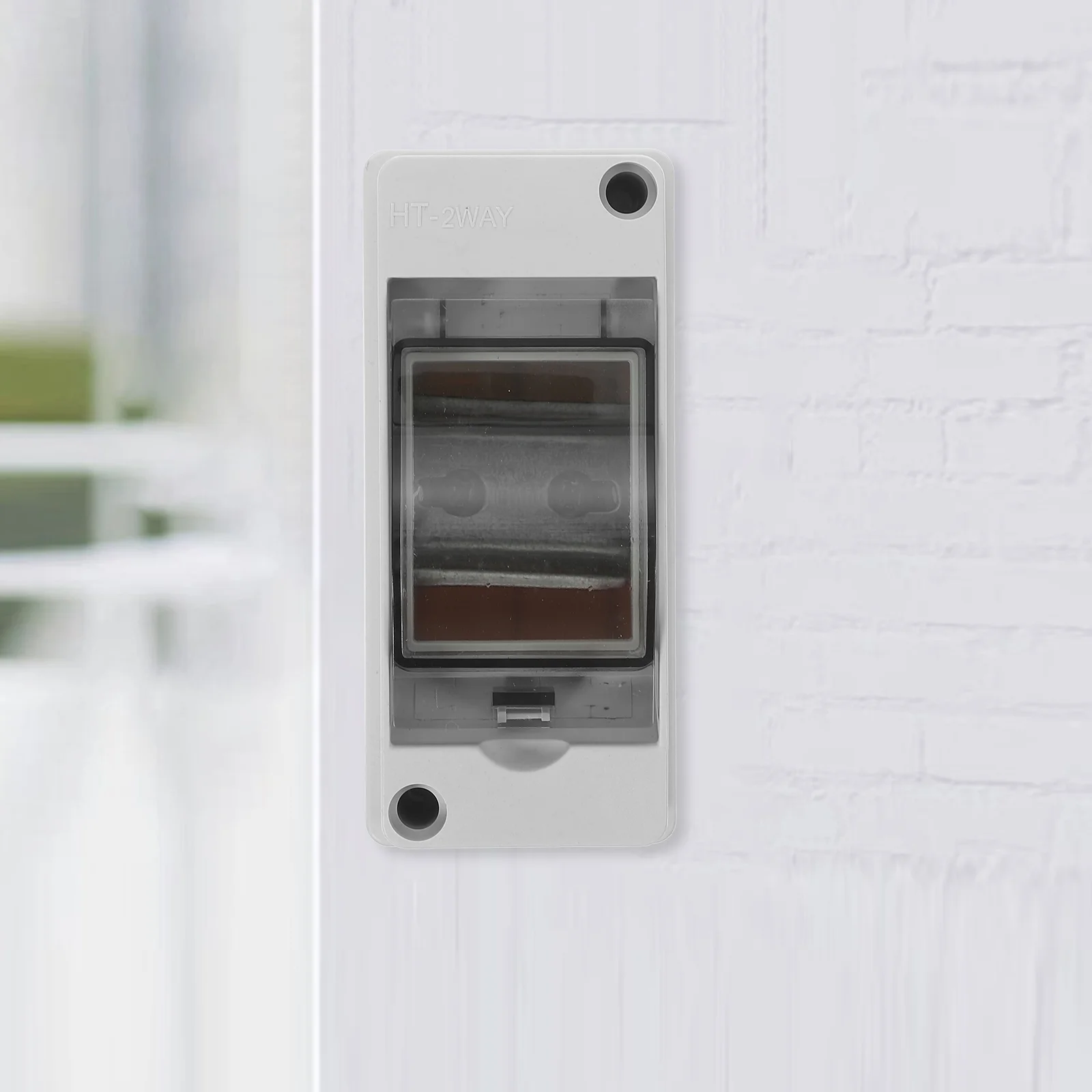 배전 보호 박스 전기 박스, 2 웨이 소비자 유닛, 플라스틱 방풍 야외 Abs