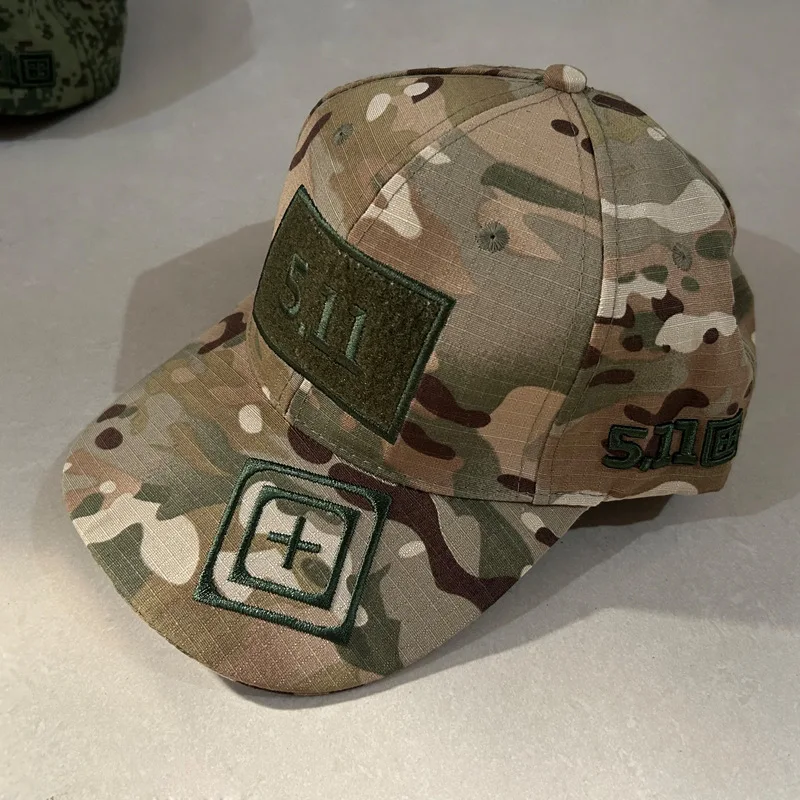 Camouflage Adjustable Baseball Cap Tactical Jungle Hat Fishing Sports Leisure Cap