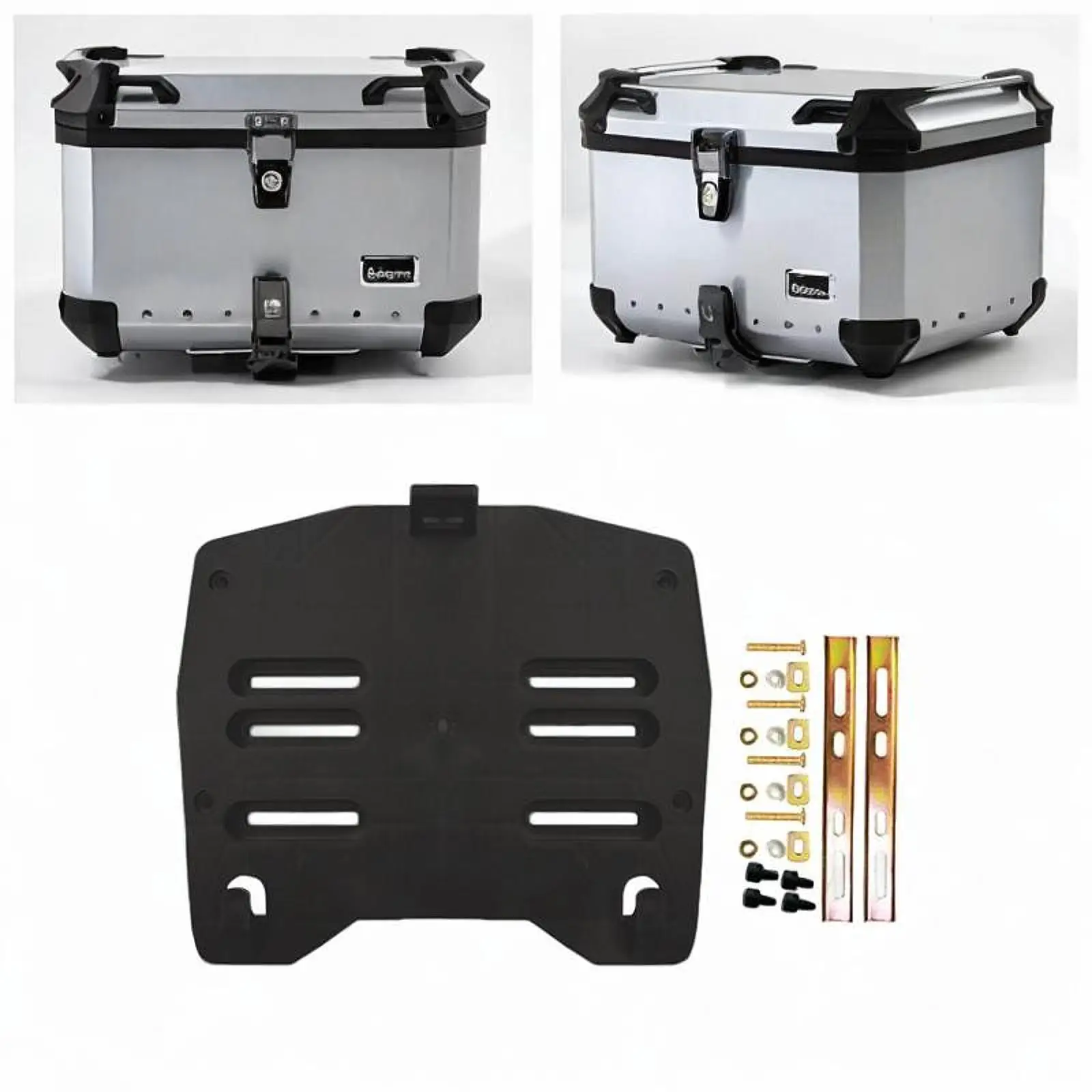 

Motorcycle Rear Rack Sturdy Bottom Plate Multipurpose Accessory for 998