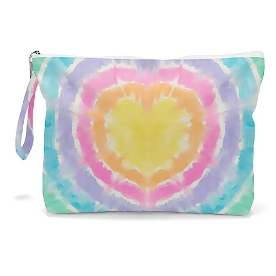 

Косметичка Fokongna для путешествий - Сумка на молнии для женщин, подруг, сестер - Для пляжа, бассейна, йоги, спортзала, одежды, подгузников - с морскими ракушками