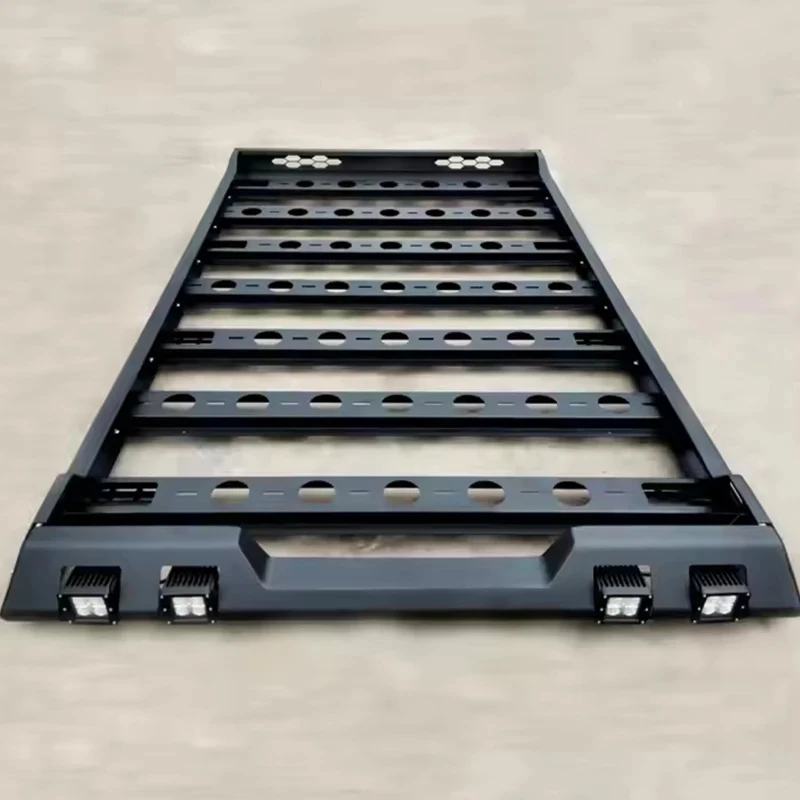 

Bestseller 4x4 Off-Road Aluminum Iron Roof Rack Lage Basket for FJ Cruiser Wrangler Ranger Hilux