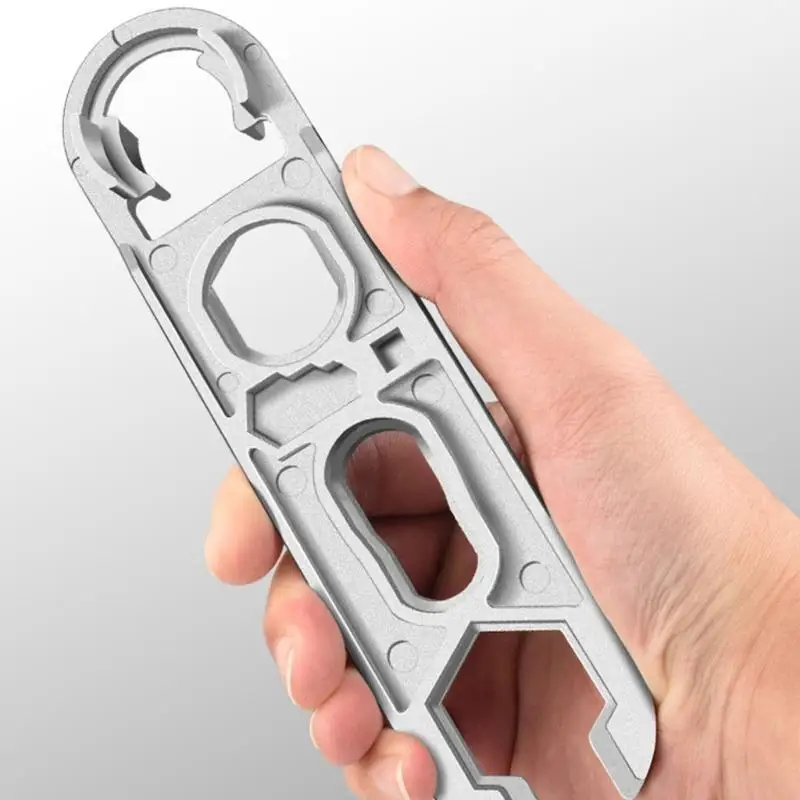 652F Easy to Use Aluminum Alloy Water Faucet Installation Wrench with 16 Functions