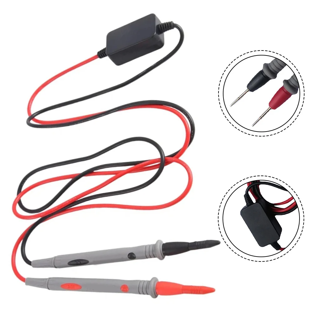 High Voltage Capacitor Discharge Pen With LED AC/DC Discharge 0-1000V 4700Uf Tip Measuring Probe Pen Wire Clips