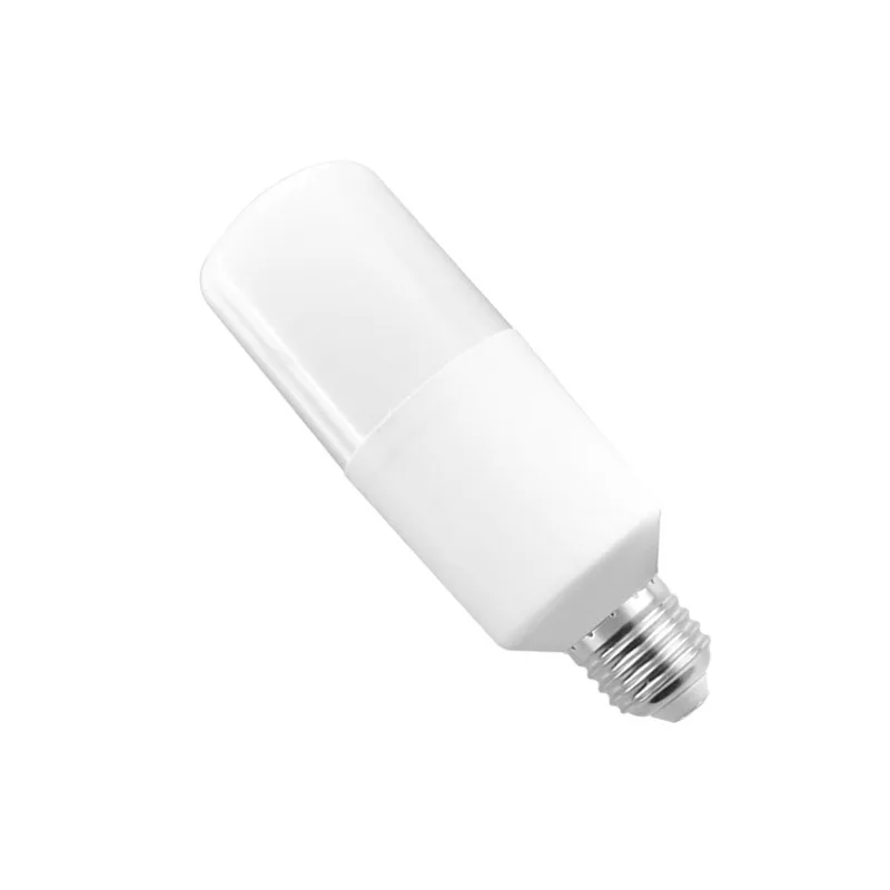 Bombilla LED cilíndrica para decoración del hogar, lámpara de araña, luz de vela, E27, 5/7/9/12W, 220V, 20 unidades