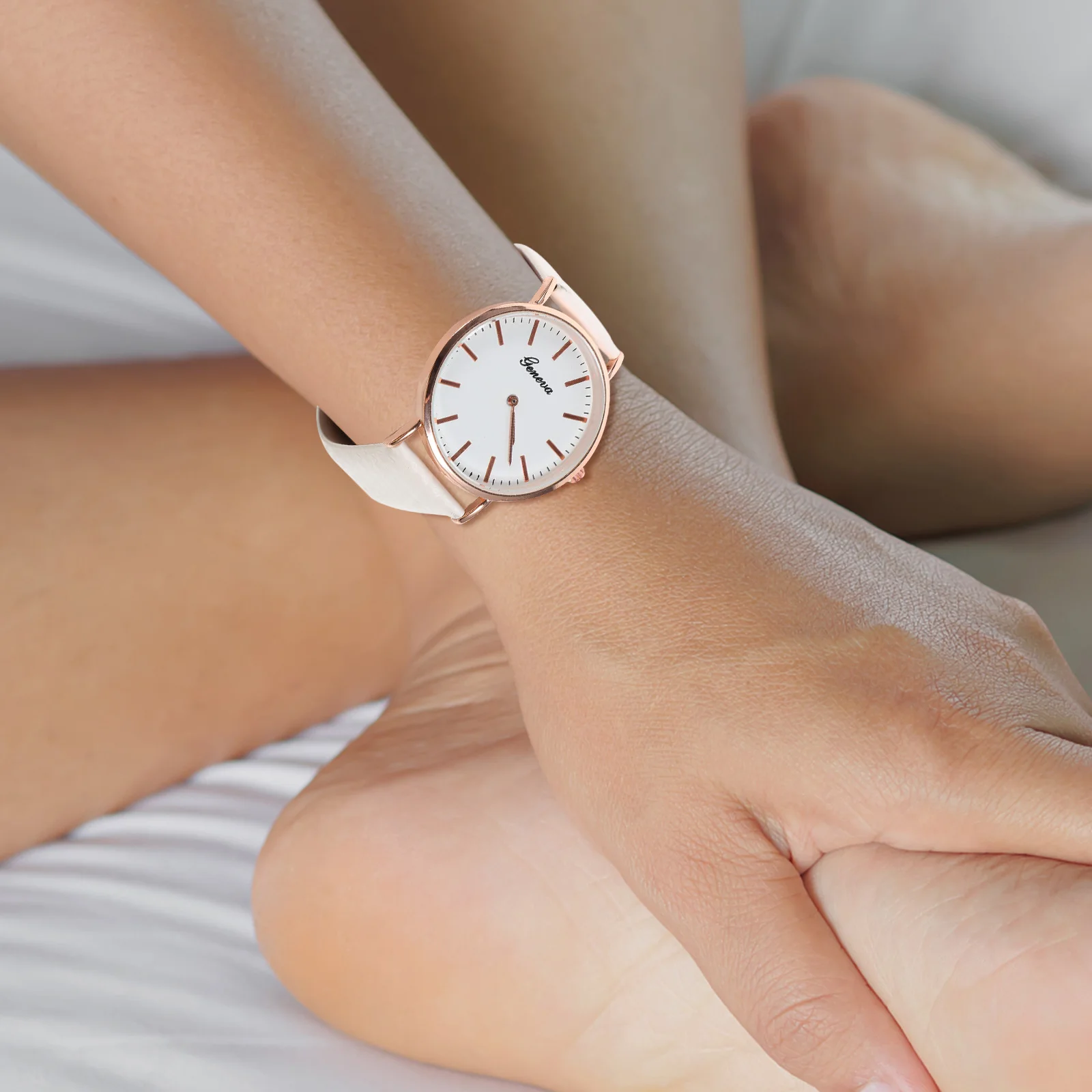 Temperature-sensitive Color-changing Quartz Watch Girls Students Wristwatch Gradient Fashion Timekeeping Gift