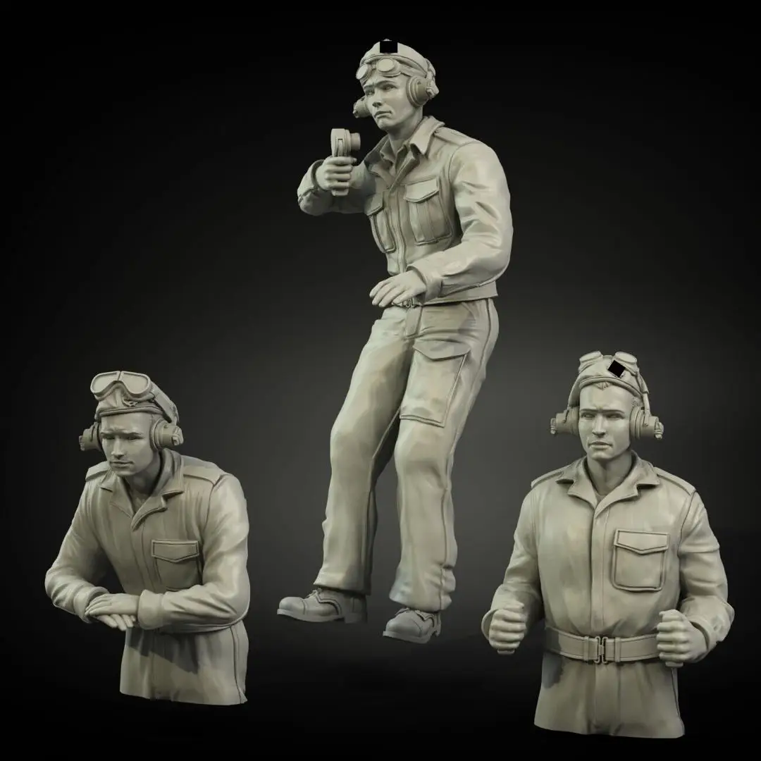 

1/35 фигурка модели из смолы GK, несобранный и Неокрашенный комплект