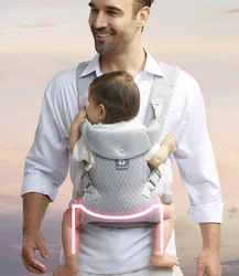 Baby Carrier Multifunction Breathable Infant Carrier Backpack Kid carrier Toddler Sling Wrap Suspenders high quality
