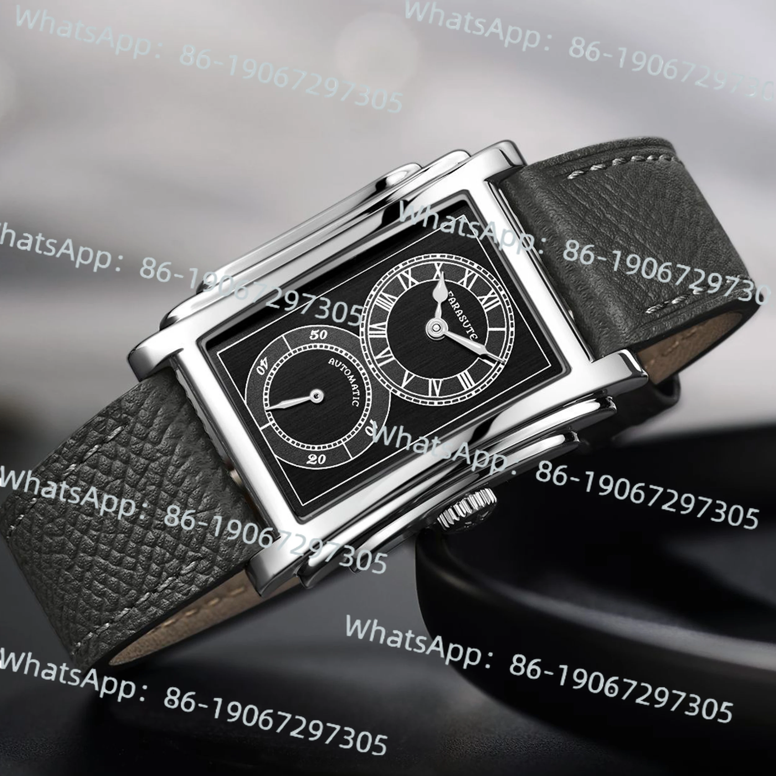 

Classic Retro Automatic Mechanical Doctor Fashion Trend High Sense Square Men's Watch Watch