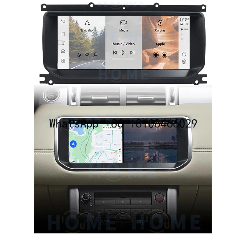 

Snapdragon 128G NEW Android 13 Car Radio Dvd Player for Land Rover Evoque 2012-2019 CarPlay Androidauto GPS Navigation