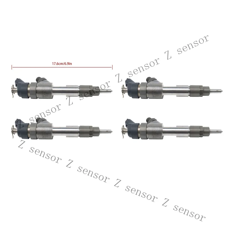 4x fuel injector for Citroen Jumper and Fiat Ducato 00-09 0445120002 E