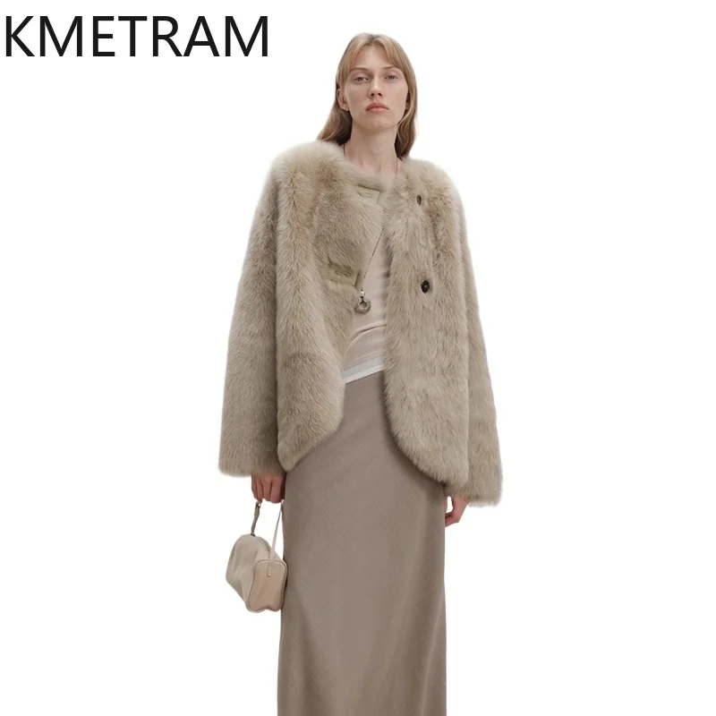 

Natural Tuscany Wool Sheepskin Double Faced Fur Jacket Women Luxury Real Fur Coat High Quality Winter Woman Clothing 2025 шуба