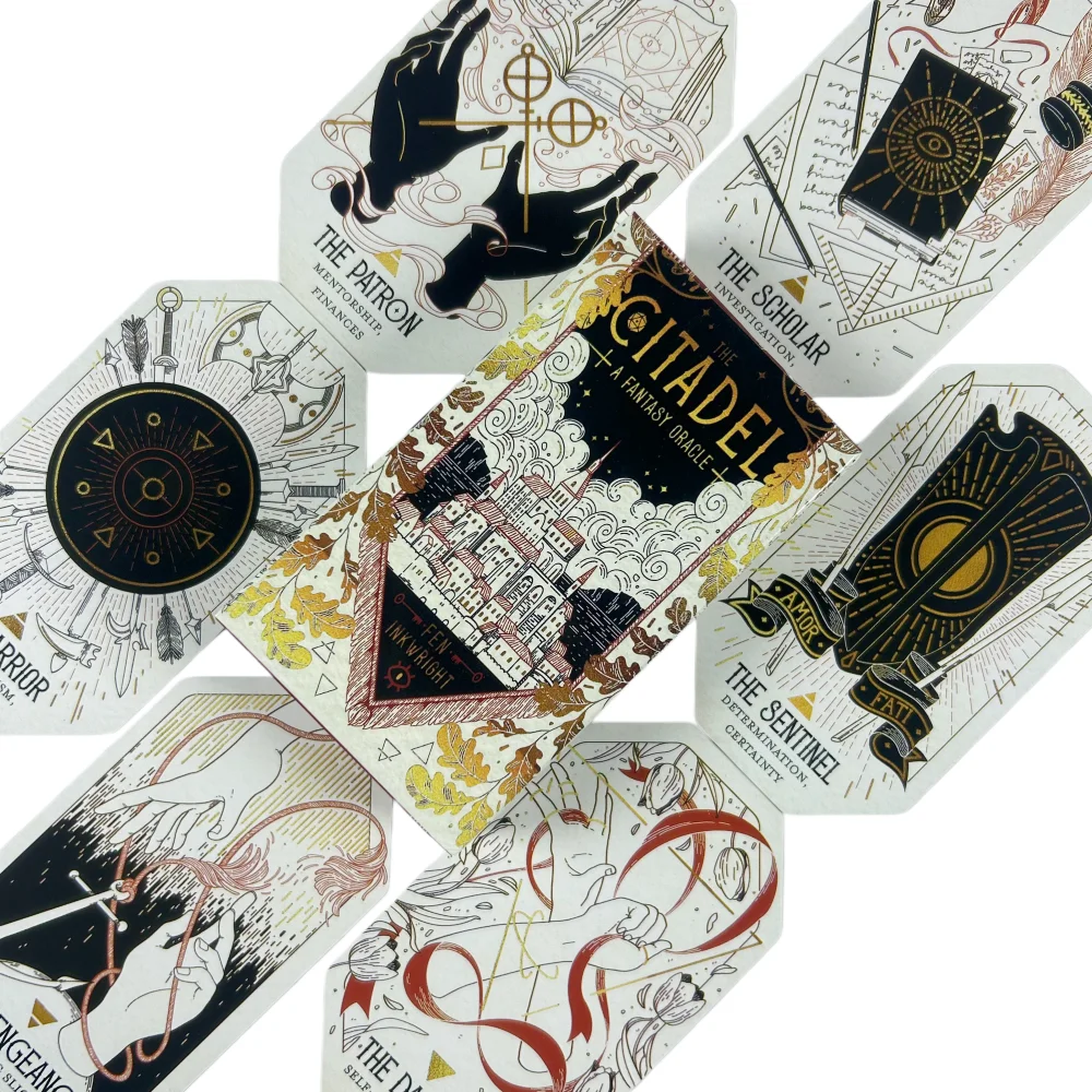 The Citadel A Fantasy Oracle Deeply Influenced By The Magical Elements Of Fantasy Literature And Tabletop Games Tarot 60Cards