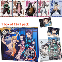 Wholesale Demon Slayer Collection Card Anime Nezuko Kimetsu Card Boxes Children's Toy Collection Gifts