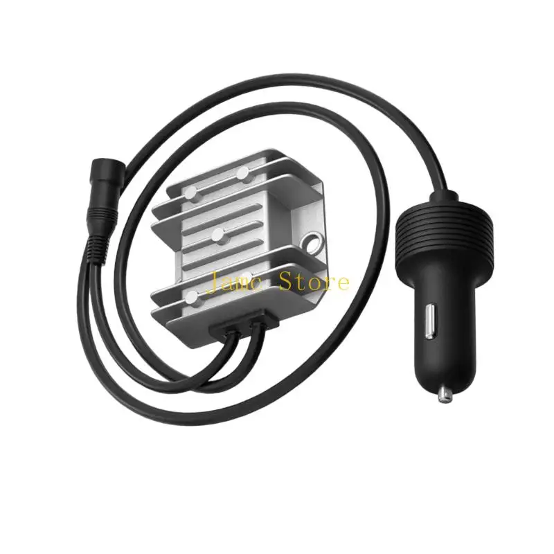 LX0B Car Adapter with Step Up Converter 12V Power Cable 12V 24V 30V 3.5A Conversion for Car Truck Power Converter