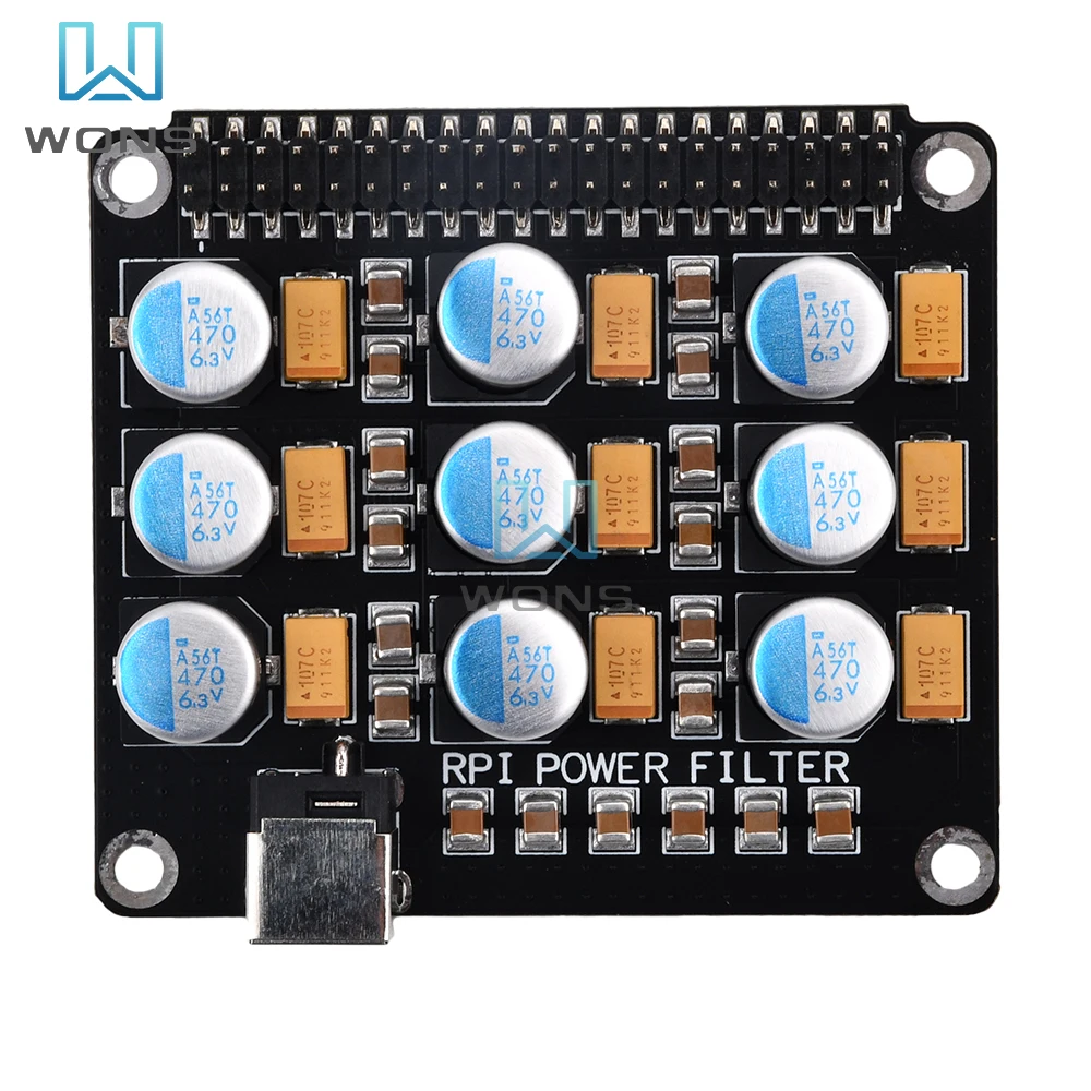 Audio Decoder Digital Broadcasting Power Purification Board Power Filter Applicable To All Expansion Boards For Raspberry Pi Dac