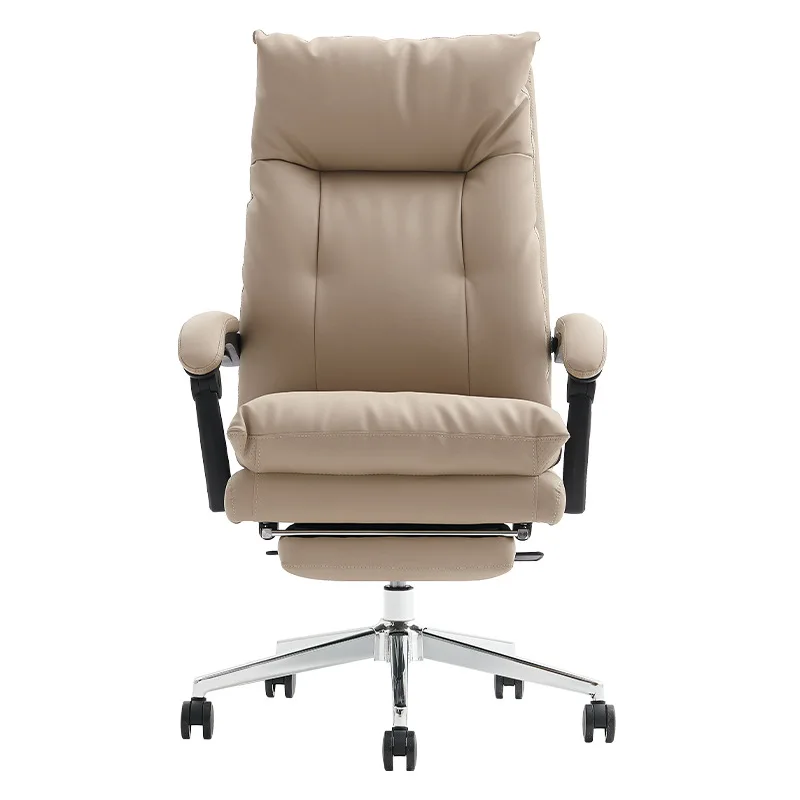 

Chair reclining cat paw leather office chair comfortable home lazy sedentary