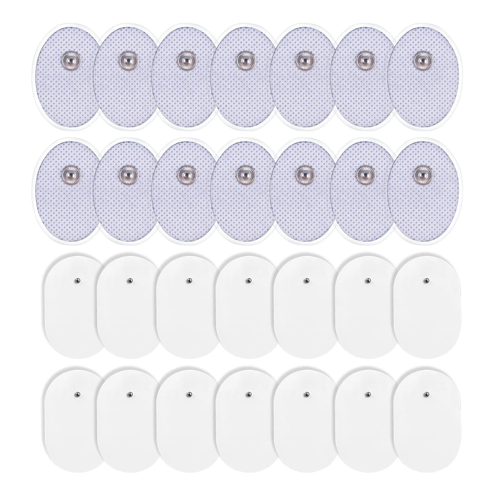 Reusable Tens Acupuncture Electrode Pads Gel Patch For Ems Nerve Muscle Stimulator Electric Physiotherapy Body Massager Stickers