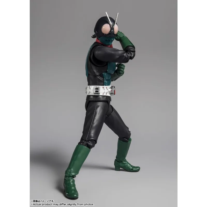 Bandai Original Genuine SHF KamenRider No. 1Coat Brother Anno Hideaki Movie Version Movable Figure Model Collection Holiday Gift