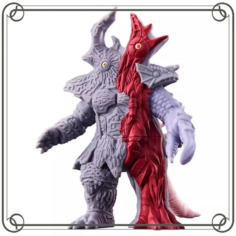 

Hellnarak BANDAI Ultraman мягкая резиновая кукла настольное украшение подарки на день защиты детей Коллекционная игрушка