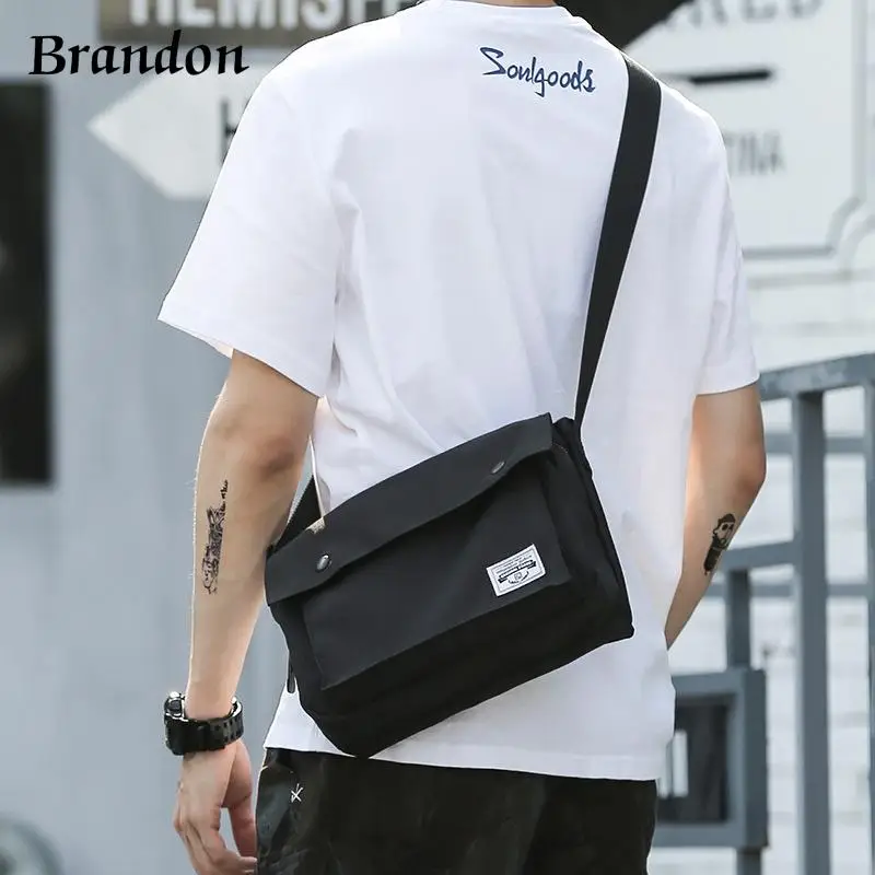 

Men's Multifunctional Versatile Shoulder Bag Anti -Splash Water Splashing Simple Cross -Body Bag Sports Megrers