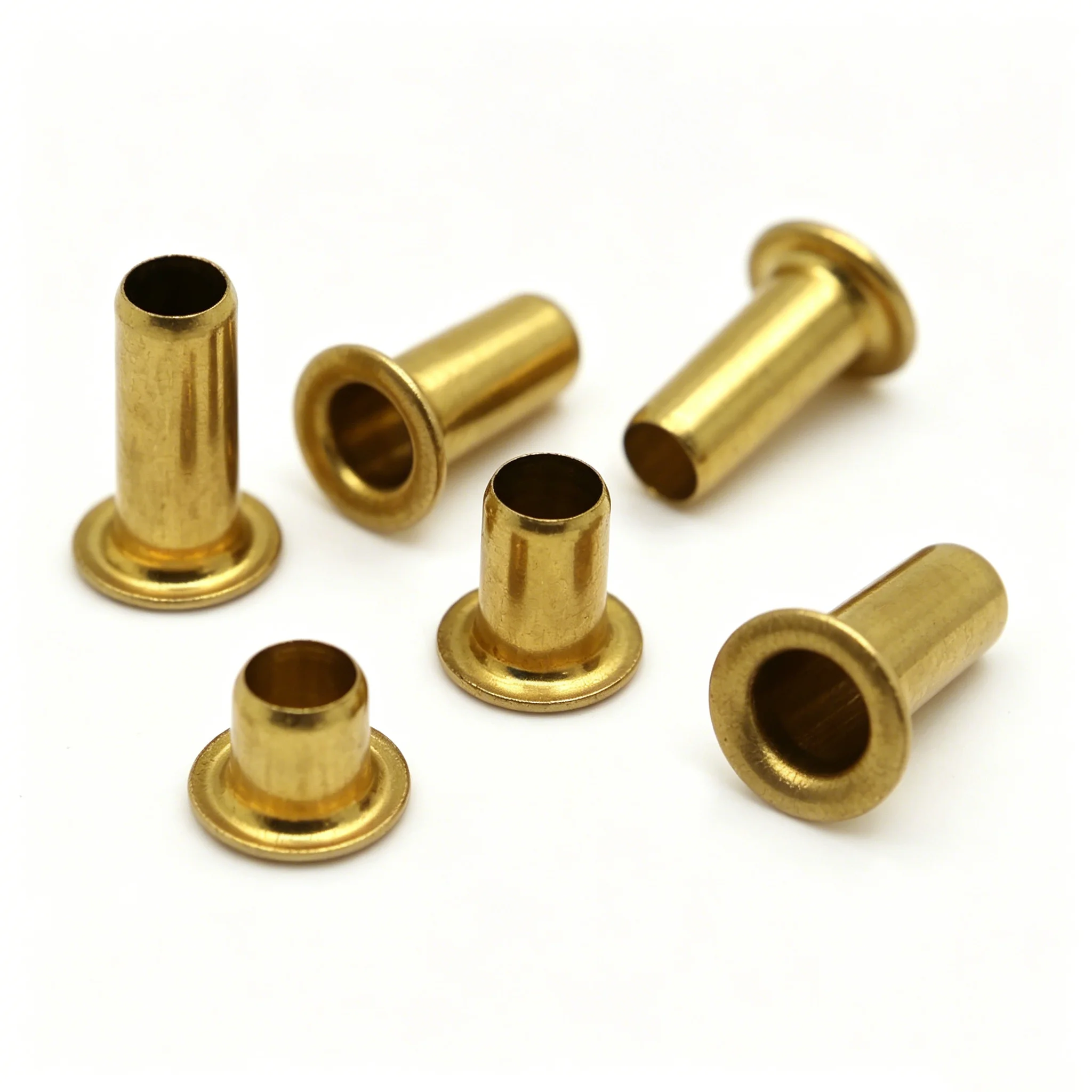 M0.9 M1.5 M1.7 M2 M2.5 M3-M6 GB876 Kupfer-Hohlnieten Messing-Rohrnieten Doppelseitige PCB-Leiterplatten-Verbindungsmuttern – Detail 7